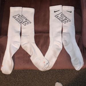 Nike Mens White Socks Size XL 12-15